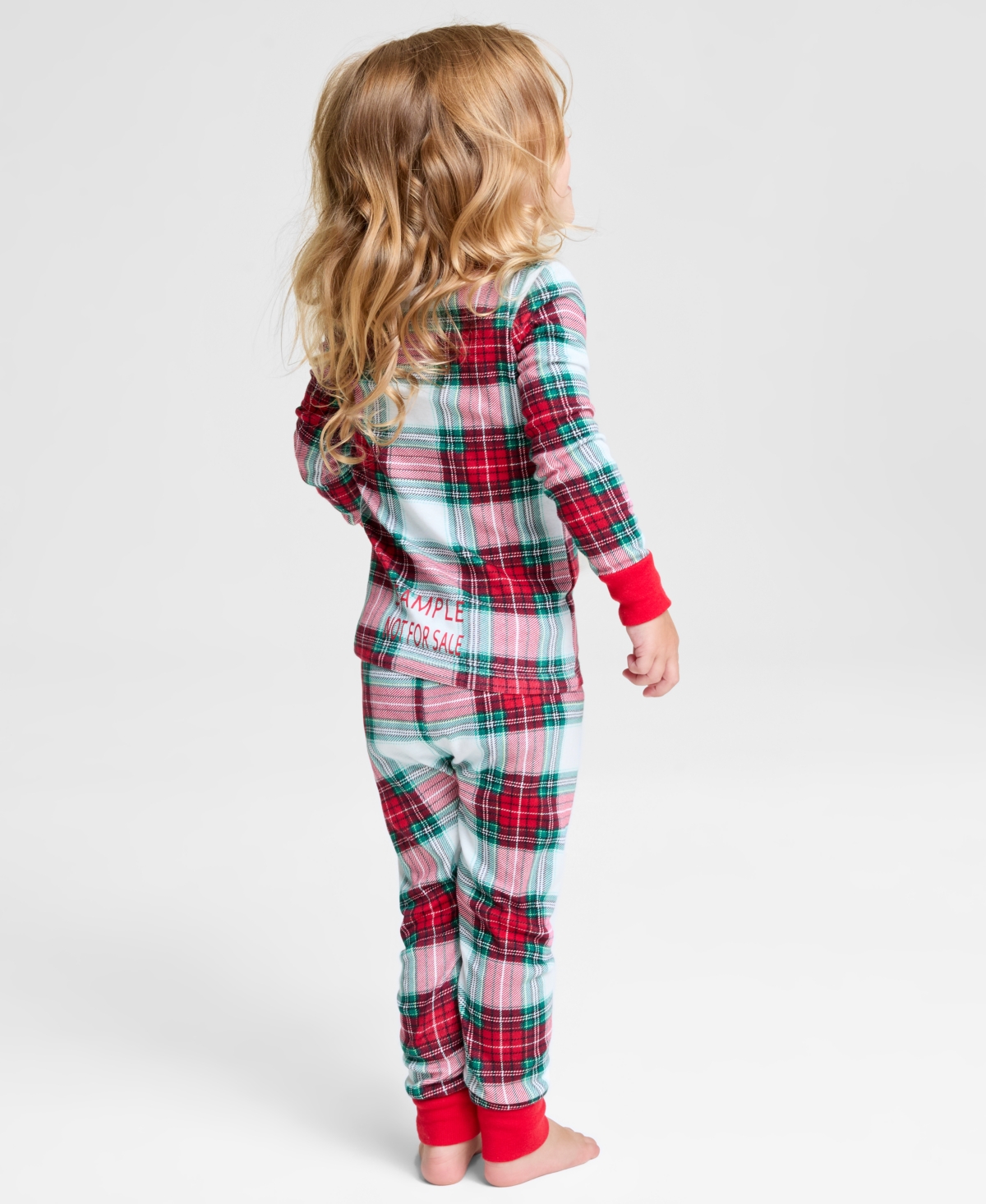 Holiday Lane Toddler 12M-4T Merry Plaid Snug-Fit Pajama Set, Macy's Exclusive
