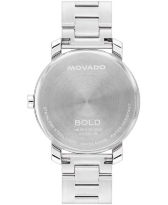 Women's Bold Access Swiss Quartz Stainless Steel Watch, 34mm