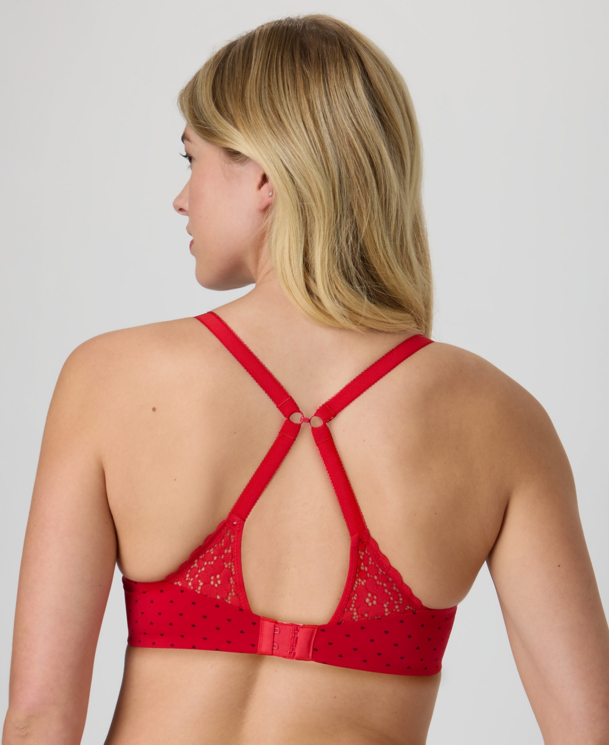 Maidenform Women's One Fab Fit 2.0 T-shirt Shaping Underwire Bra Dm7543 In Red