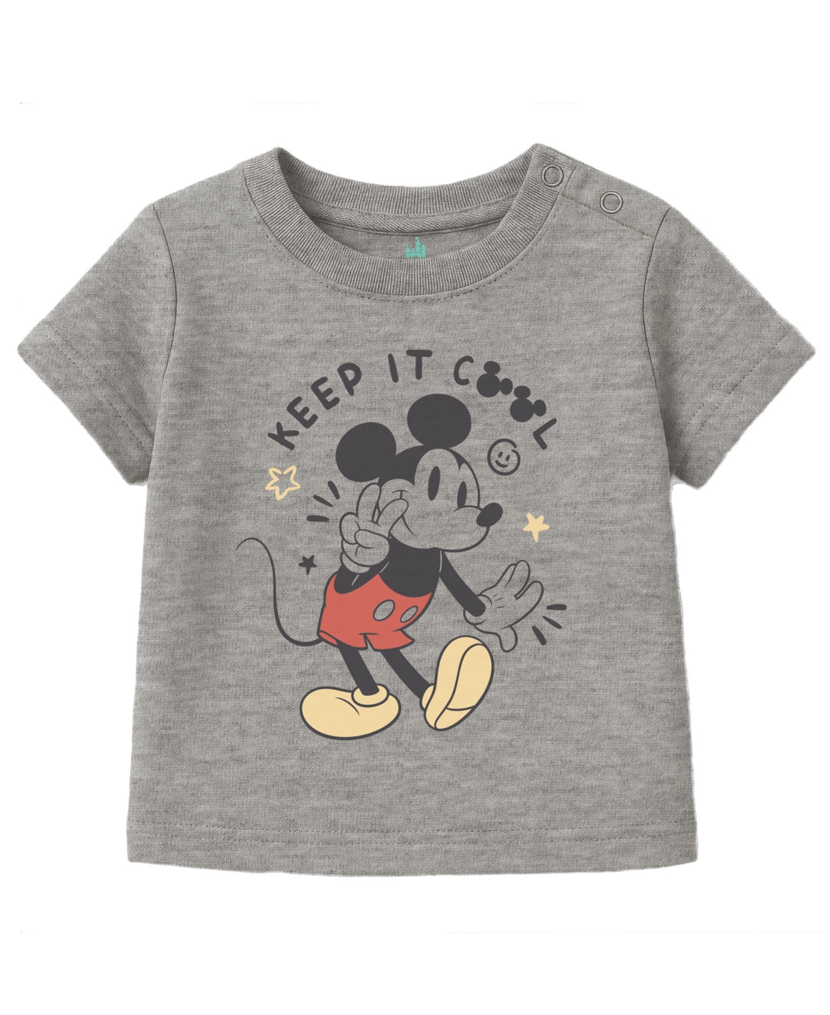 Disney Baby Boys 3-piece Mickey Sweatshirt, Top And Jogger Pants Set In Multi