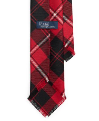 Men's Graduate Fringe Tartan Tie
