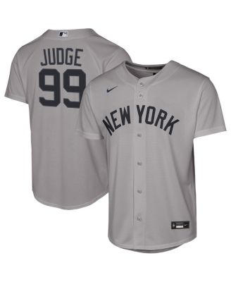 Nike - Big Boys and Girls Aaron Judge Gray New York Yankees Road Replica Jersey