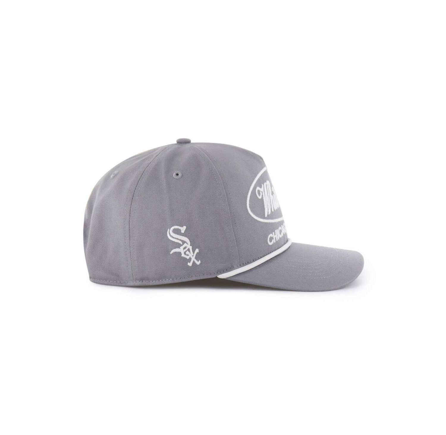 Men's Gray Chicago White Sox Foundational Hitch Adjustable Hat