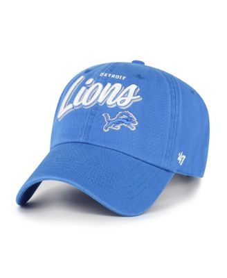 '47 Brand - Women's Blue Detroit Lions Ariana Clean Up Adjustable Hat