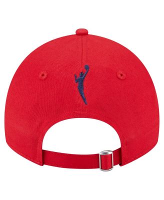 Men's and Women's&nbsp;Red Indiana Fever 9TWENTY Established Date Side Patch Hat