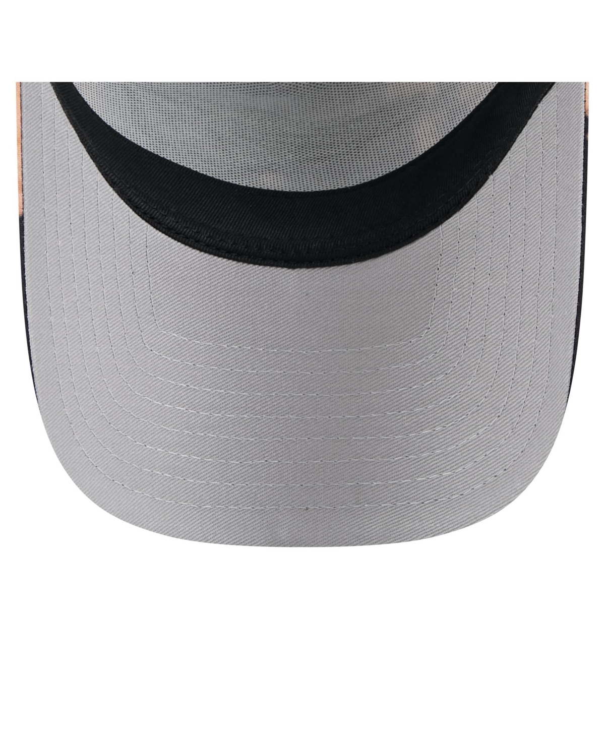 New Era Men'sâ Black New England Patriots Bleached 9forty A-frame Adjustable Hat In Black