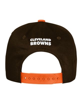 Big Boys and Girls Brown Cleveland Browns True Retro Adjustable Hat