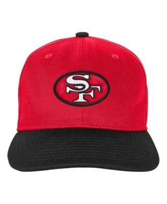 Big Boys and Girls Scarlet San Francisco 49ers True Retro Adjustable Hat