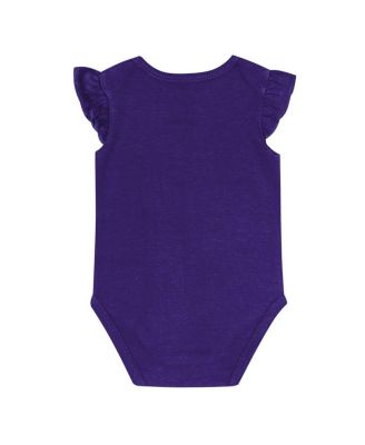 Baby Boys and Girls 2-Piece Minnesota Vikings The Sunshine Bodysuit Set