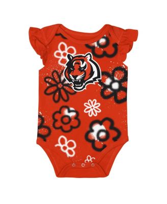 Baby Boys and Girls 2-Piece Cincinnati Bengals The Sunshine Bodysuit Set