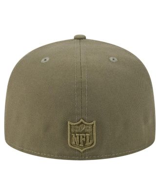 Men's&nbsp;Olive New York Jets Color Pack A-Frame 59FIFTY Fitted Hat