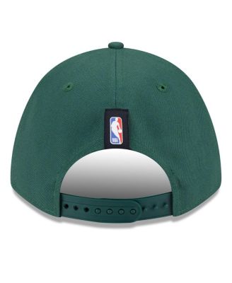 Men's Hunter Green Milwaukee Bucks 2025 NBA Draft M-Crown A-Frame 9FORTY Adjustable Hat