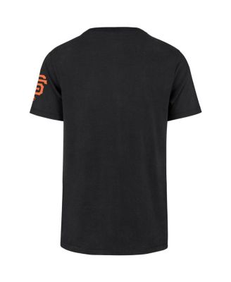 Men's Black San Francisco Giants Upside Down Two-Peat Franklin T-Shirt