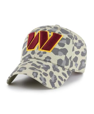 '47 Brand - Women's Gray Washington Commanders Bagheera Clean Up Adjustable Hat