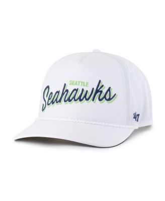 '47 Brand - Men's White Seattle Seahawks Brrr Fairway Hitch Adjustable Hat