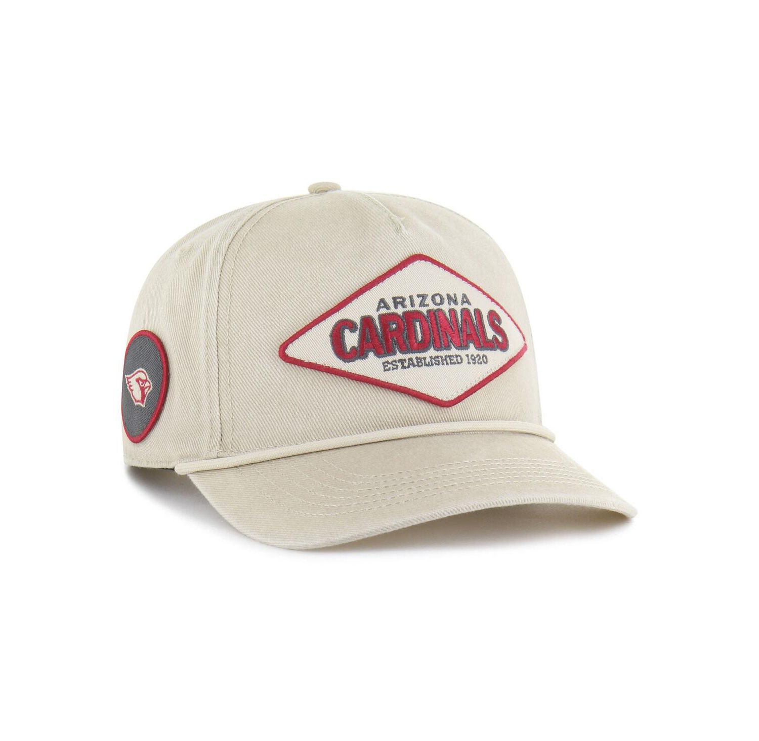 Men's Khaki Arizona Cardinals Cairn Hitch Adjustable Hat