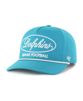 Men's Aqua Miami Dolphins Foundational Hitch Adjustable Hat