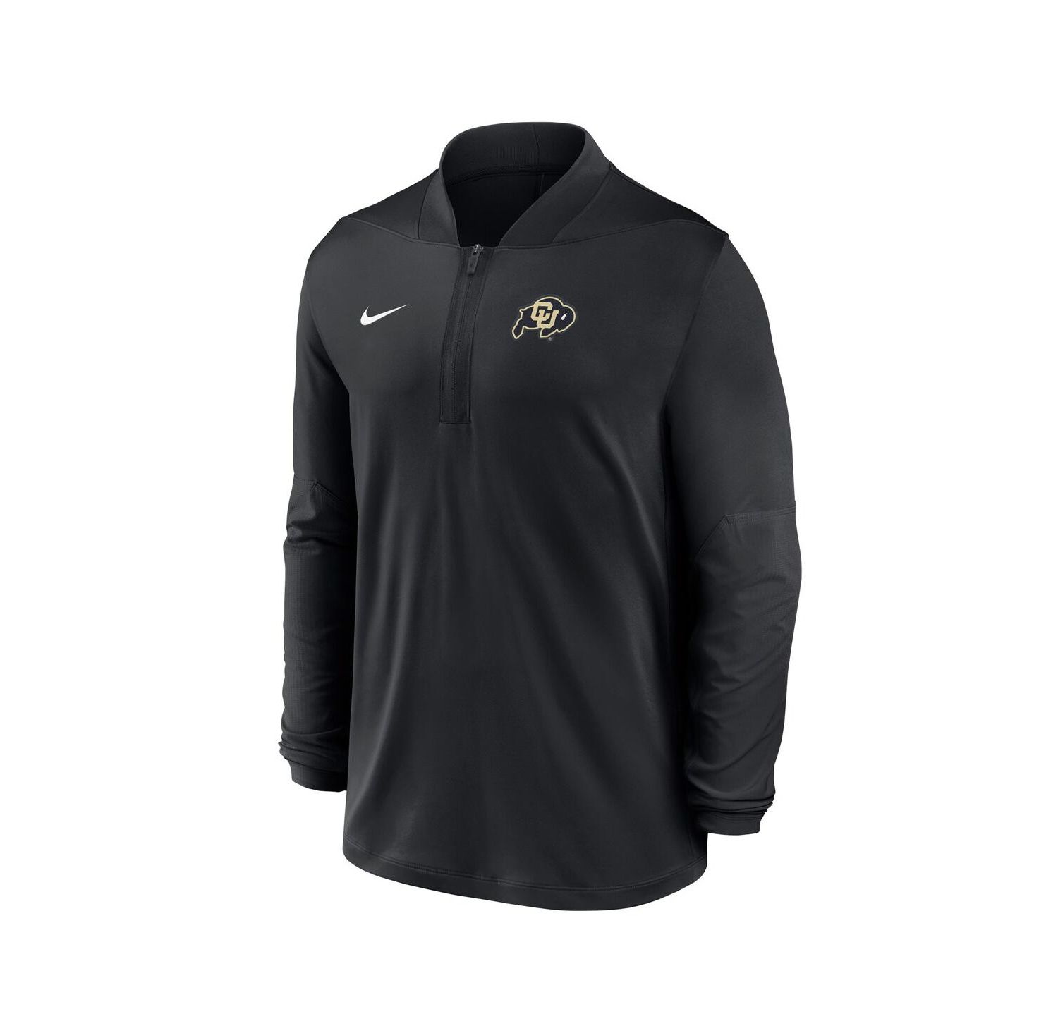 Men's Black Colorado Buffaloes Dri-FIT Half-Zip Pullover Hoodie