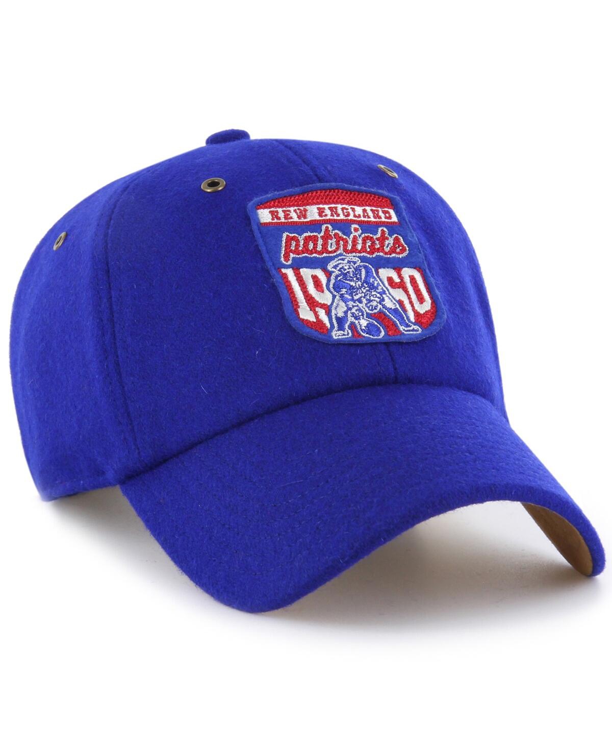 Stoney Clover Lane X '47 Brand Men's And Women's Royal New England Patriots Field Goal Clean Up Adjustable Hat In Blue
