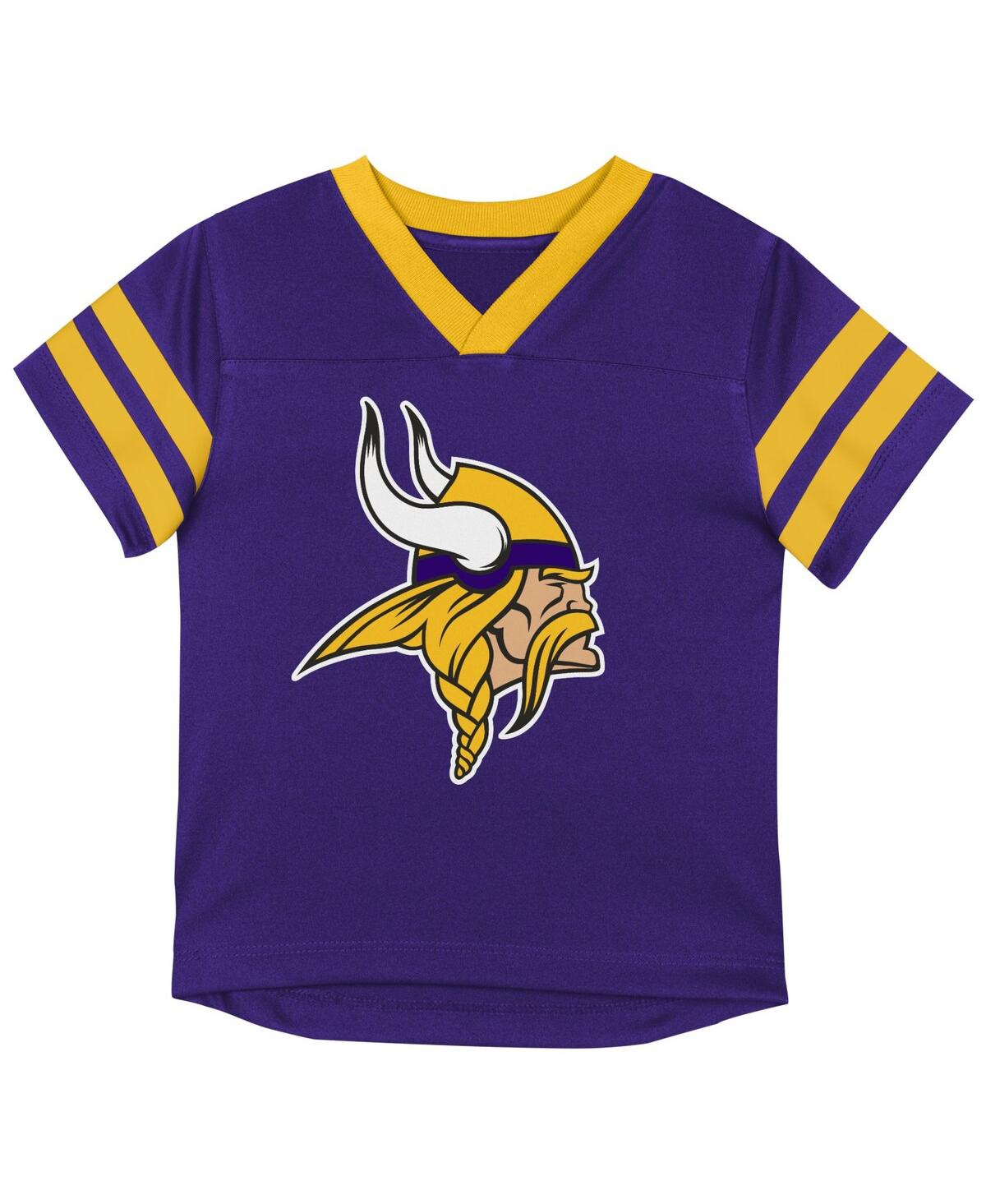 Outerstuff Toddler Minnesota Vikings T-shirt And Pants Set In Multi