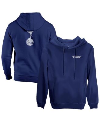 1863FC - Men's Navy Tottenham Hotspur Wordmark Fleece Pullover Hoodie