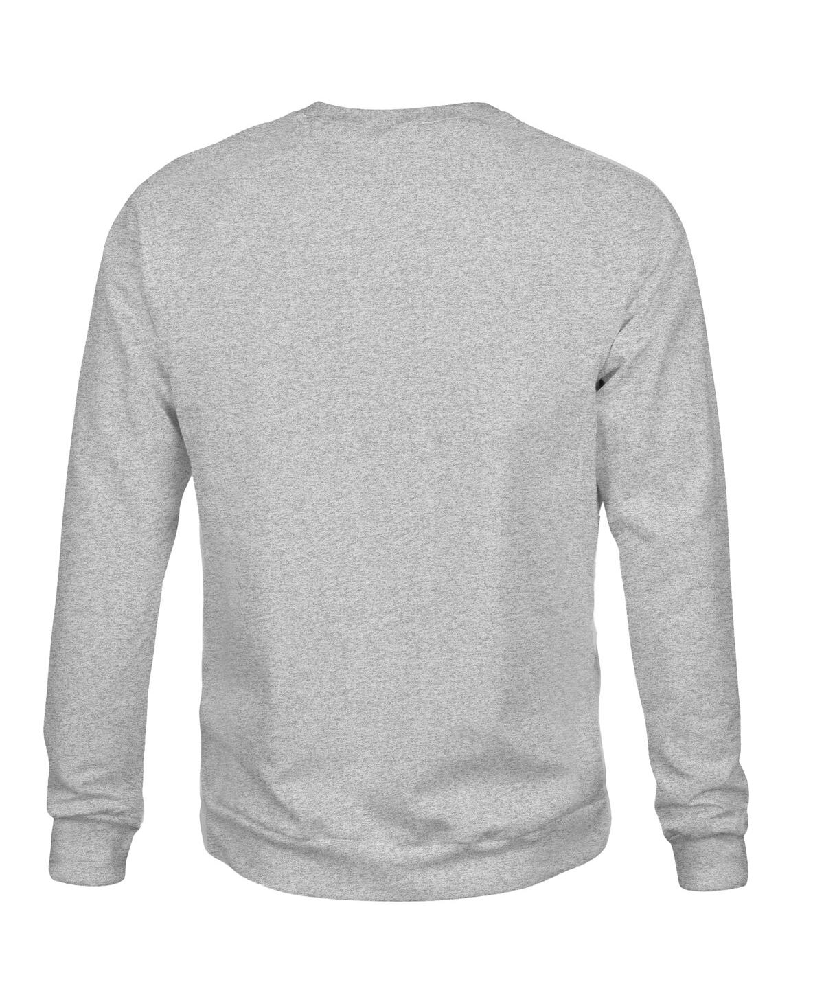 1863fc Men'sâ Heather Gray Arsenal Color Badge Pullover Sweatshirt In Gray