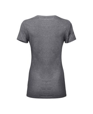 Women's Heather Gray Chelsea Color Badge Tri-Blend T-Shirt