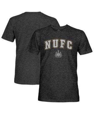 1863FC - Men's Black Newcastle United Athletic Wordmark Retro Tri-Blend T-Shirt
