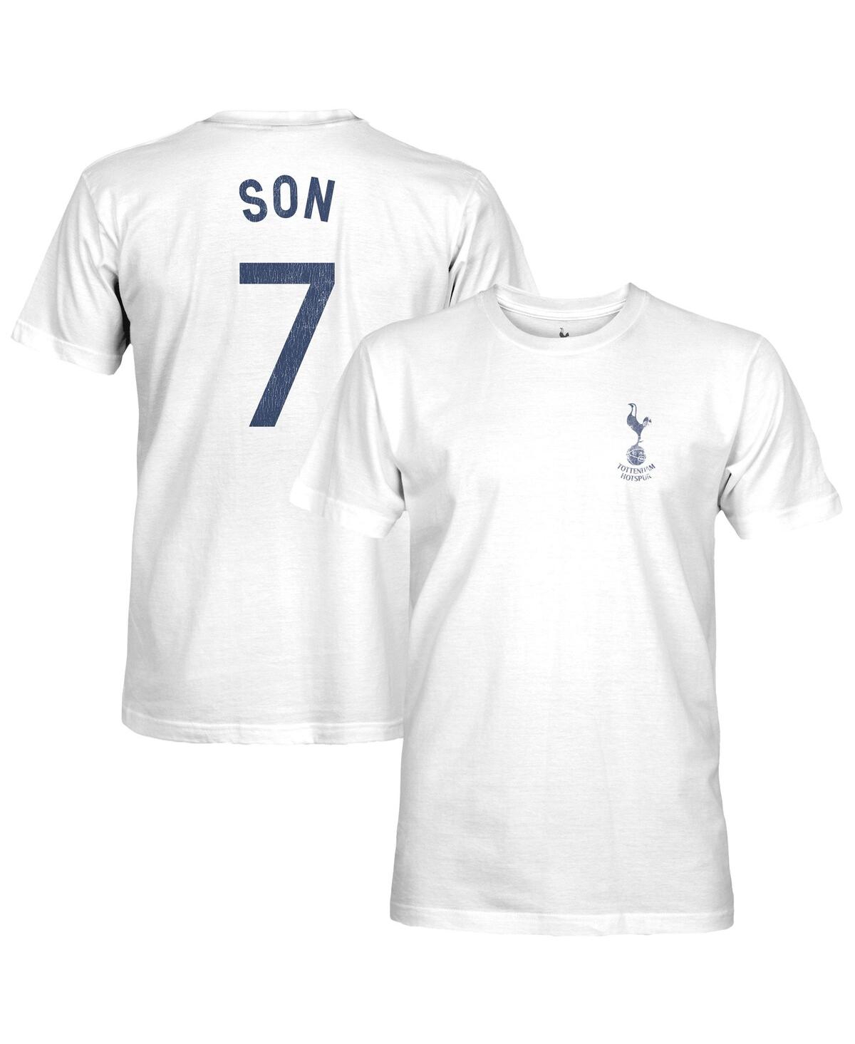 1863fc Men's Son Heung-min White Tottenham Hotspur Player T-shirt In White