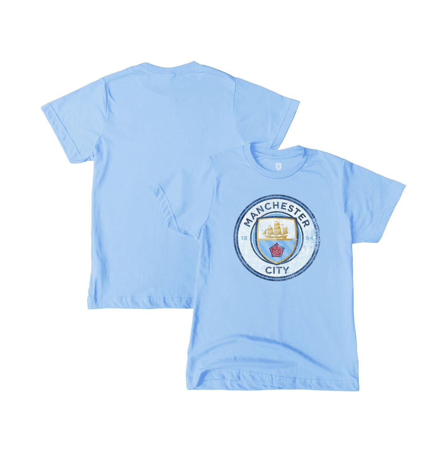 Детская футболка 1863FC Sky Blue Manchester City Color Badge — фото 1