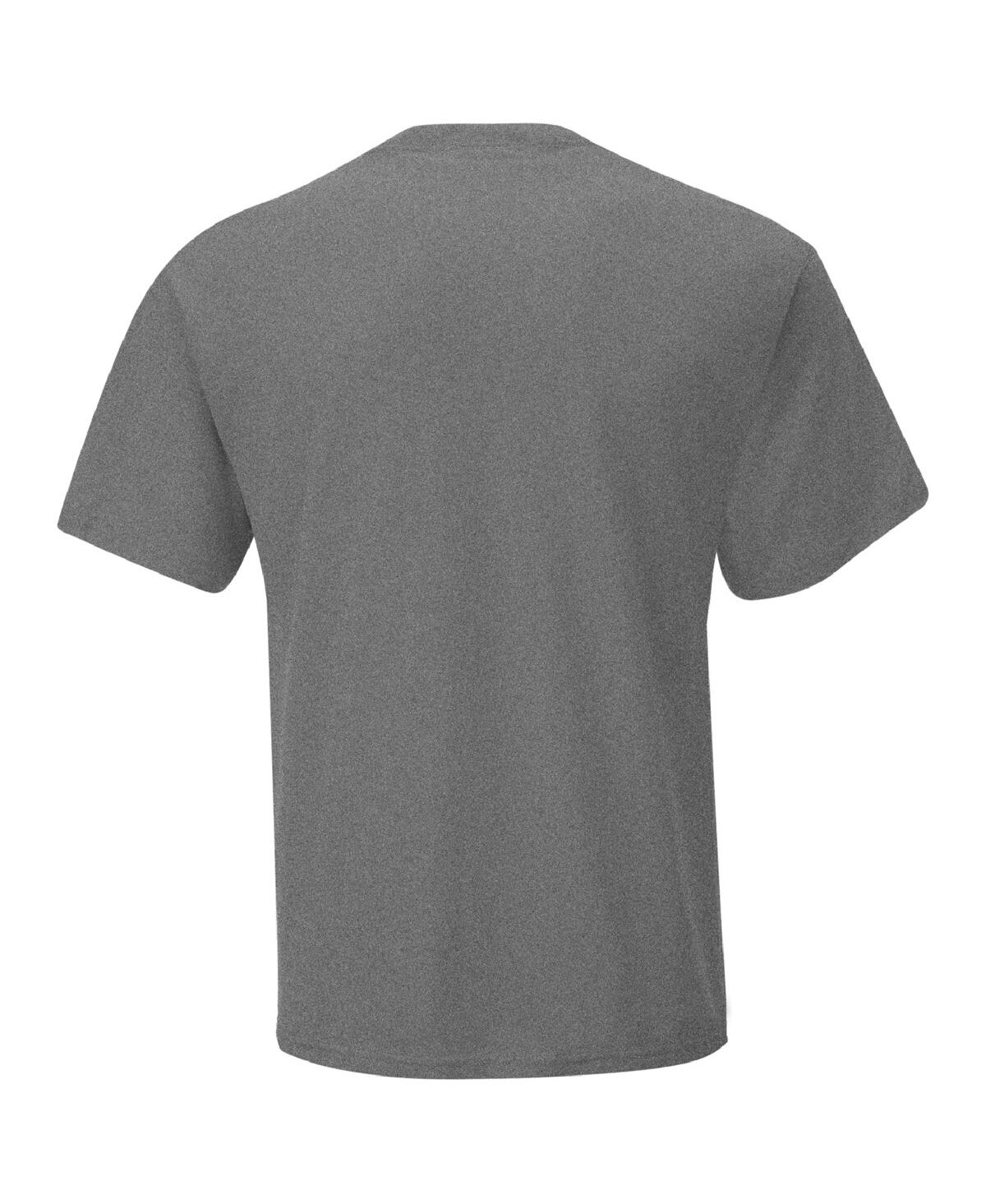 Hendrick Motorsports Team Collection Men's Checkered Flag Sports Heather Charcoal William Byron 2025 Iowa Corn 350 Race Winner T-shirt In Gray