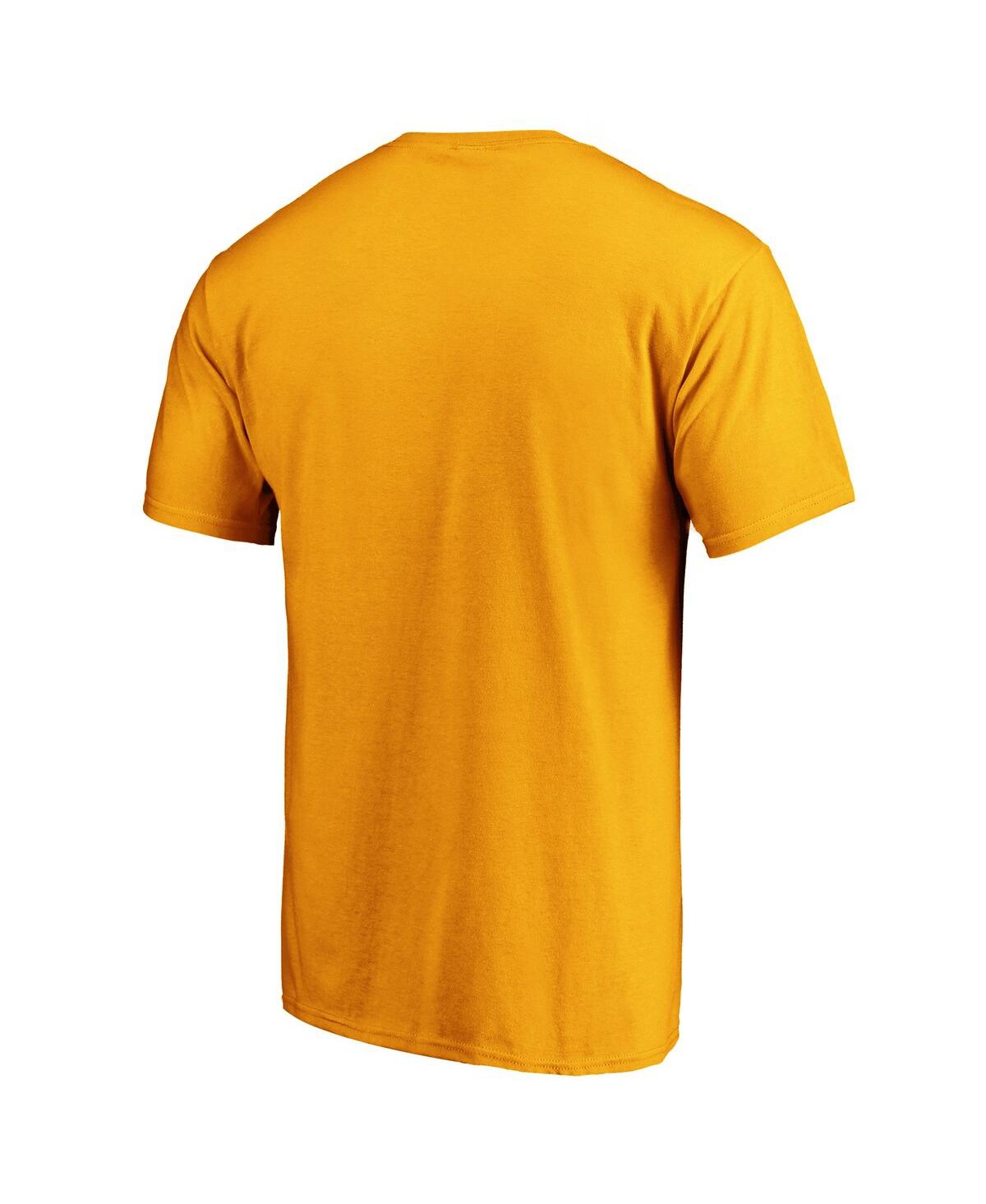 Fanatics Men's Gold San Diego Padres Logo T-Shirt