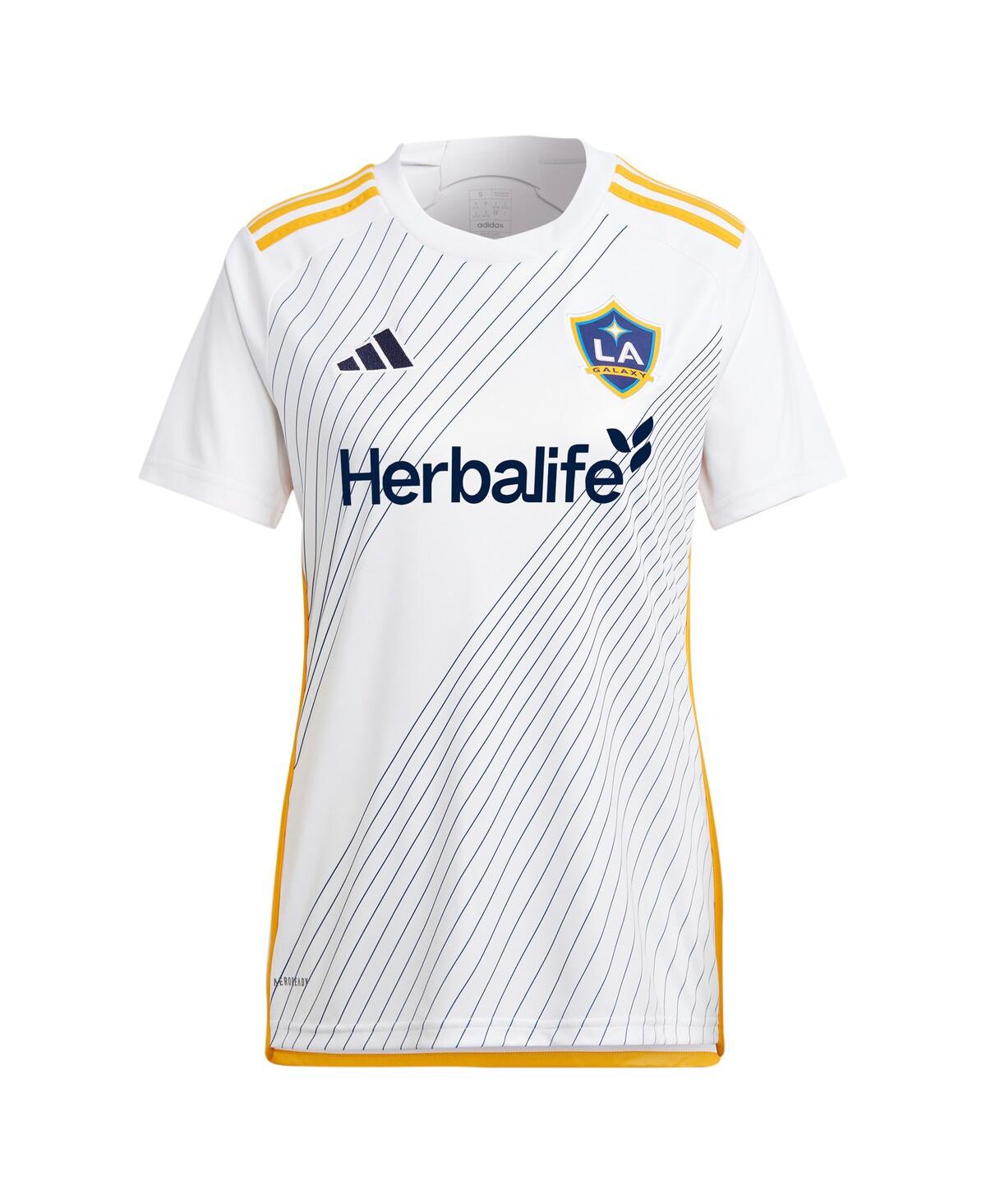Adidas Women's Marco Reus White La Galaxy 2024 Angelino Kit Replica Player Jersey
