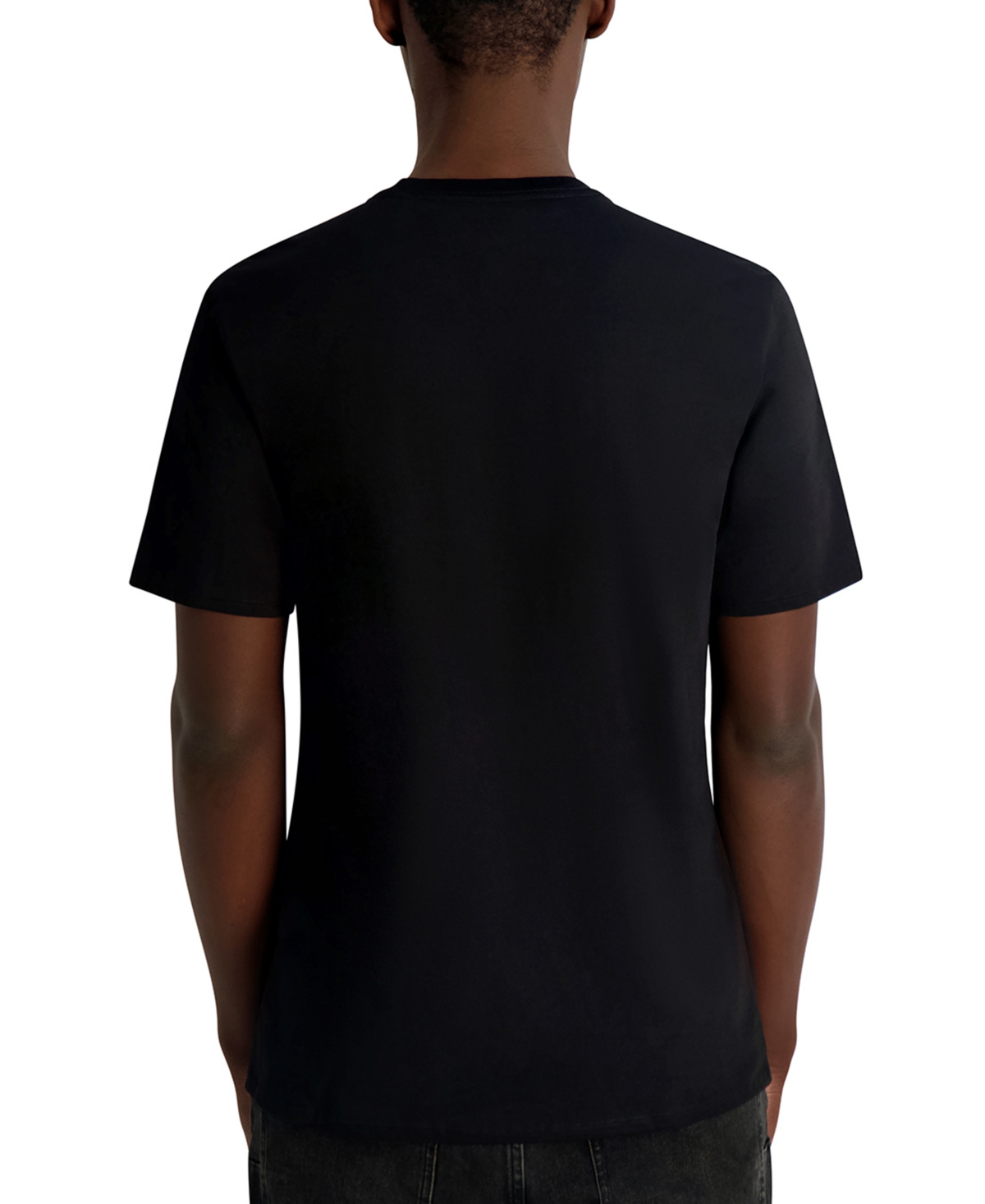 Karl Lagerfeld Men's Thumbprint Detail T-shirt In Animal Print