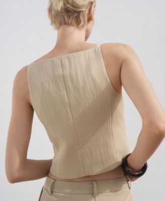 Women's Lyocell Suit Vest