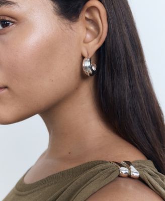 Women's Metallic Detail Fine-Knit Sweater