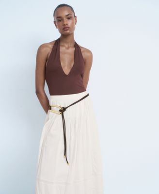 Women's Lace Cotton Skirt