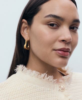 Women's Frayed Ends Knitted Cardigan