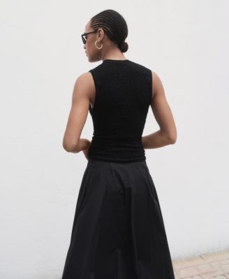 Women's Textured Crepe Top