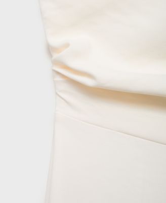 Women's Asymmetrical Neck Long Jumpsuit