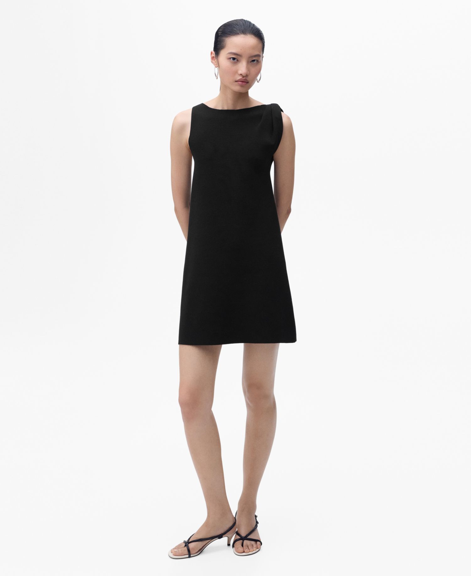 Women's Asymmetrical Knitted Dress