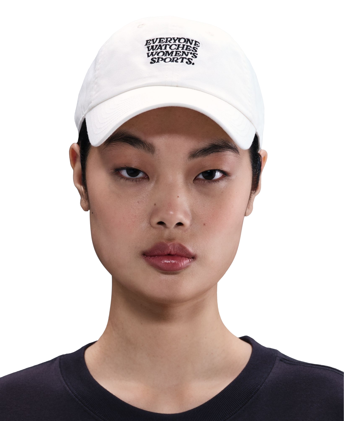 Nike Unisex Everyone Watches Women's Sports Cap In White