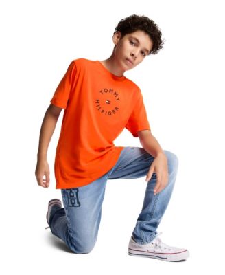 Little and Toddler Boys Essential Lockup Short Sleeve T-Shirt