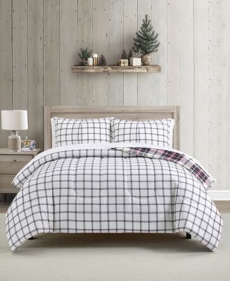 Holiday Plaid 3-Pc. Comforter Sets