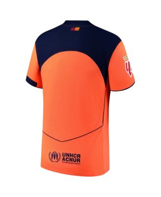 Men's Orange Barcelona 2025/26 Third Authentic Jersey