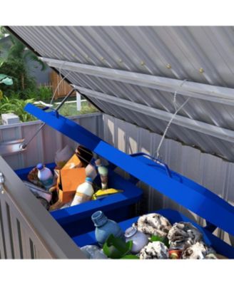 46 Cu.Ft Outdoor Trash Can Storage Shed