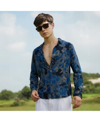 Men's Bi-Hue Daisy Shirt
