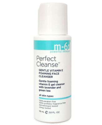 m-61 by Bluemercury - Perfect Cleanse - Travel Size Gentle Vitamin E Foaming Face Cleanser, 2 oz