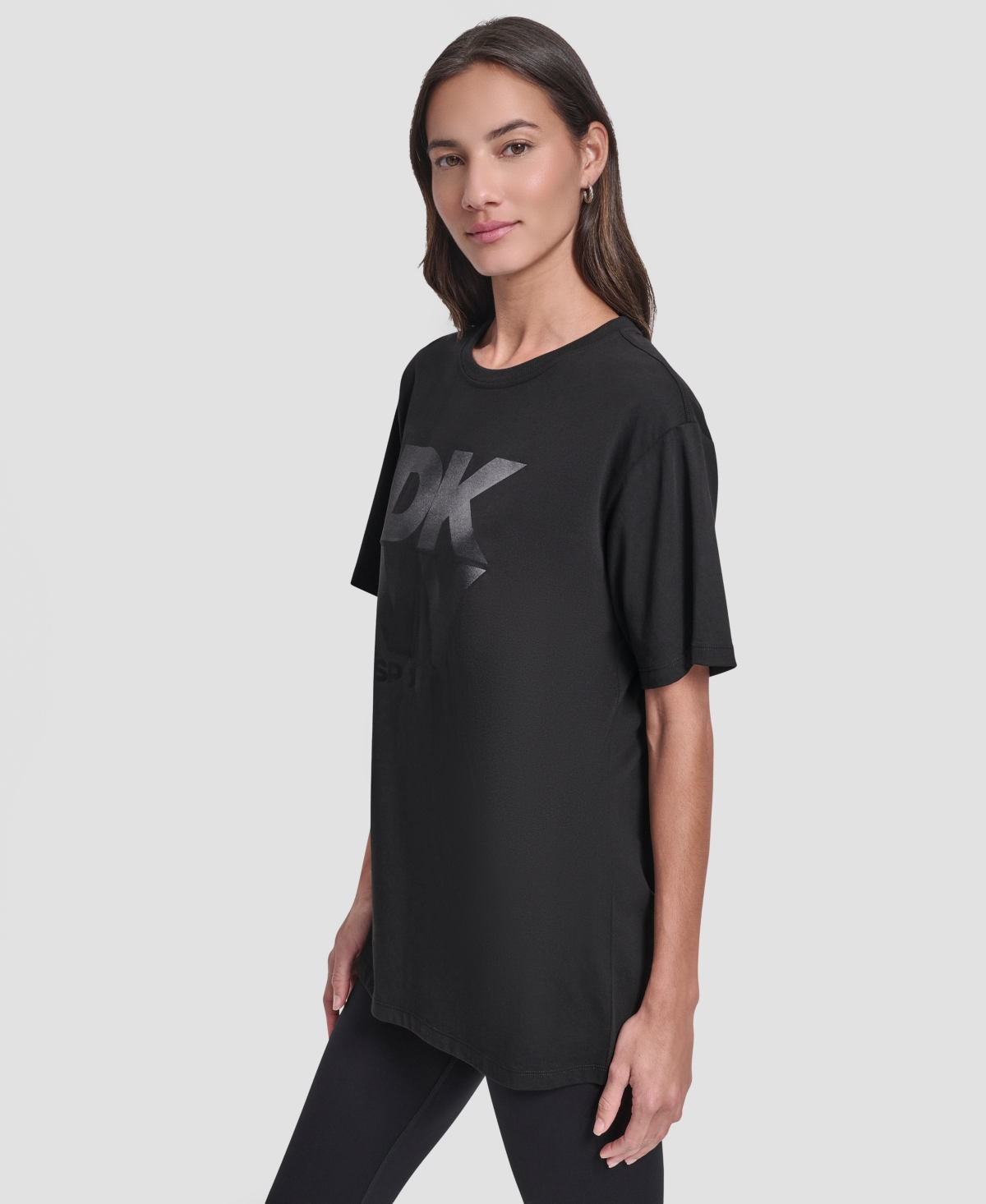 Dkny Women's Oversized Short Sleeve Tunic T-Shirt