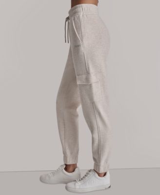 Women's Studded-Logo Cargo Joggers